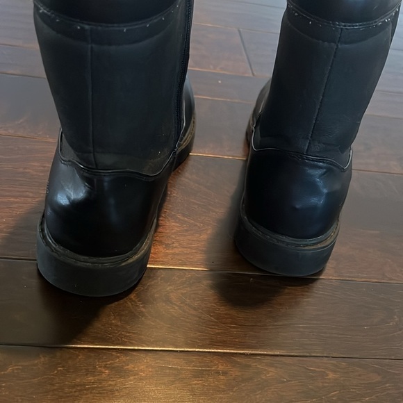 Weatherproof men’s black dressy boots 13